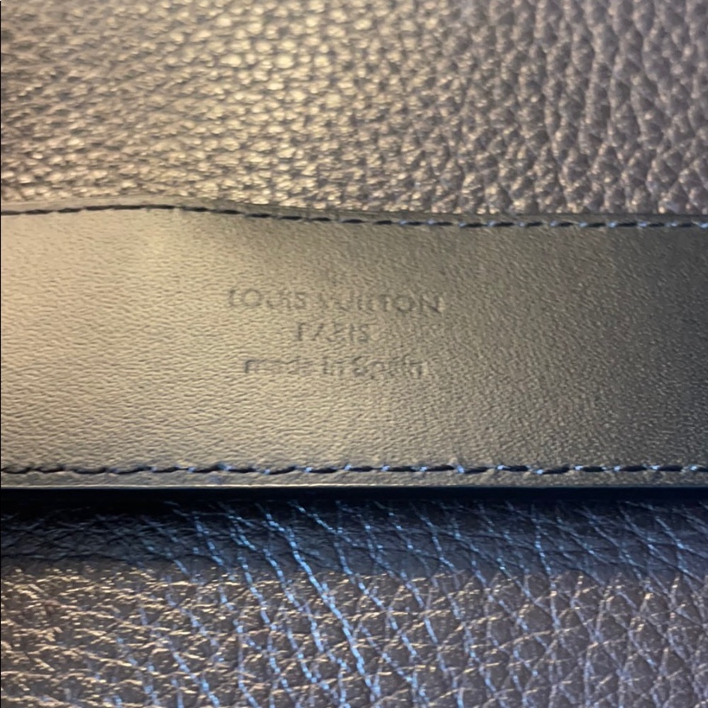 Brand New Black Louis Vuitton Epi Leather Belt - Picture 7 of 10